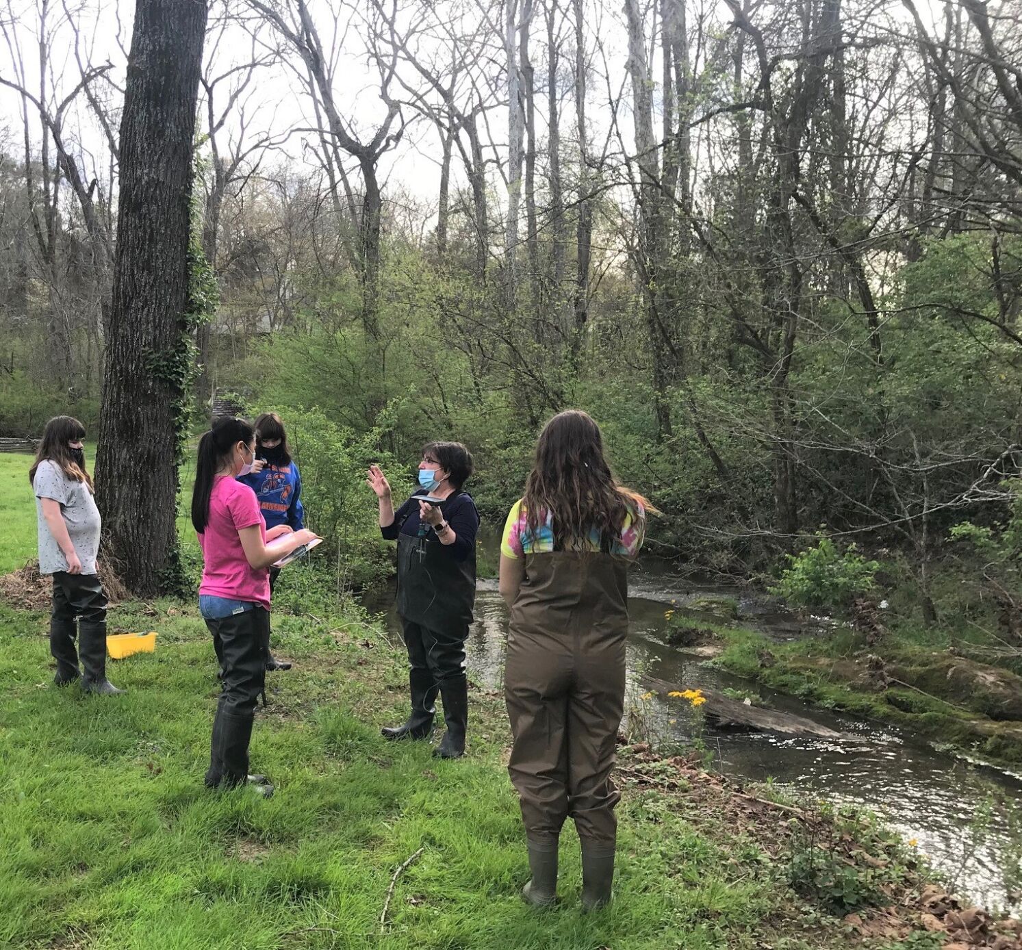 Girl Scouts at Tusculum